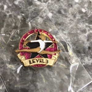 New in package- Level 3 Gymnastics pin